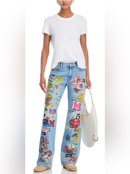 MOTHER Denim - MOTHER The Bookie Sneak Jeans in Scout It Out